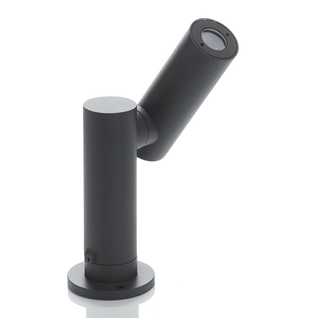 Sidevisning av LED stolpelampe Narea justerbar aluminium