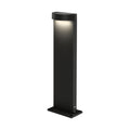 LED stolpelampe Palos Round 1.0 svart 50 cm dimbar IP65 fra forfra