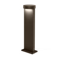 LED stolpelampe Palos Round 2.0 dimbar bronse IP65 forfra