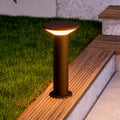 LED stolpelampe Rigosa svart 35 cm 10W IP44 EGLO forfra
