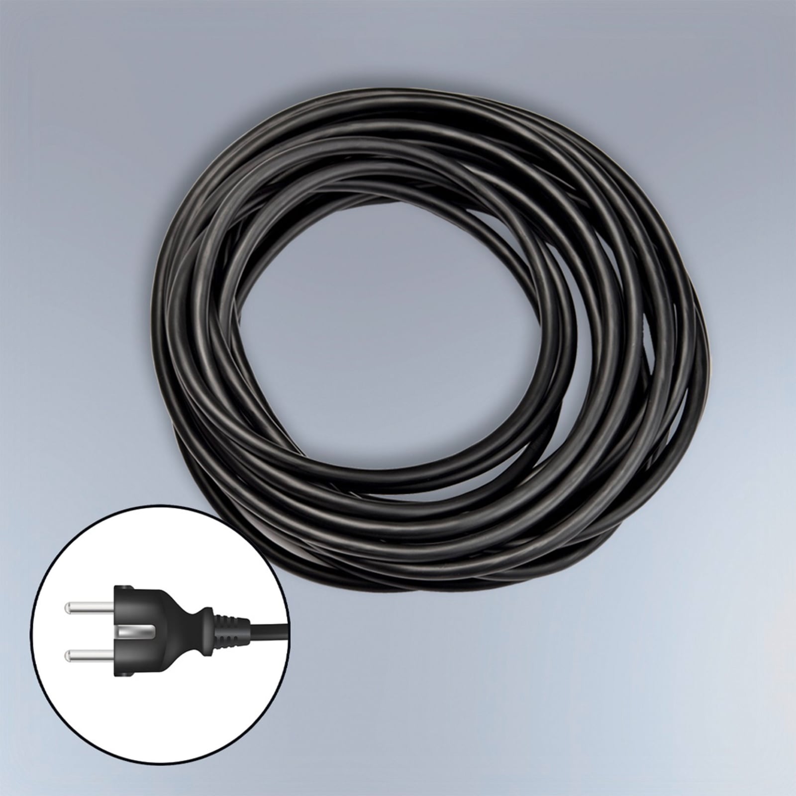 LED stolpelampe Spot Way SC detalj av kabel og plugg