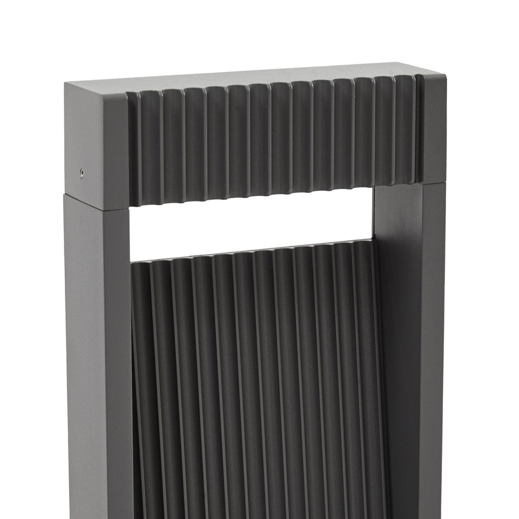 LED stolpelampe Tavion antrasitt aluminium 40 cm IP65 - Lucande