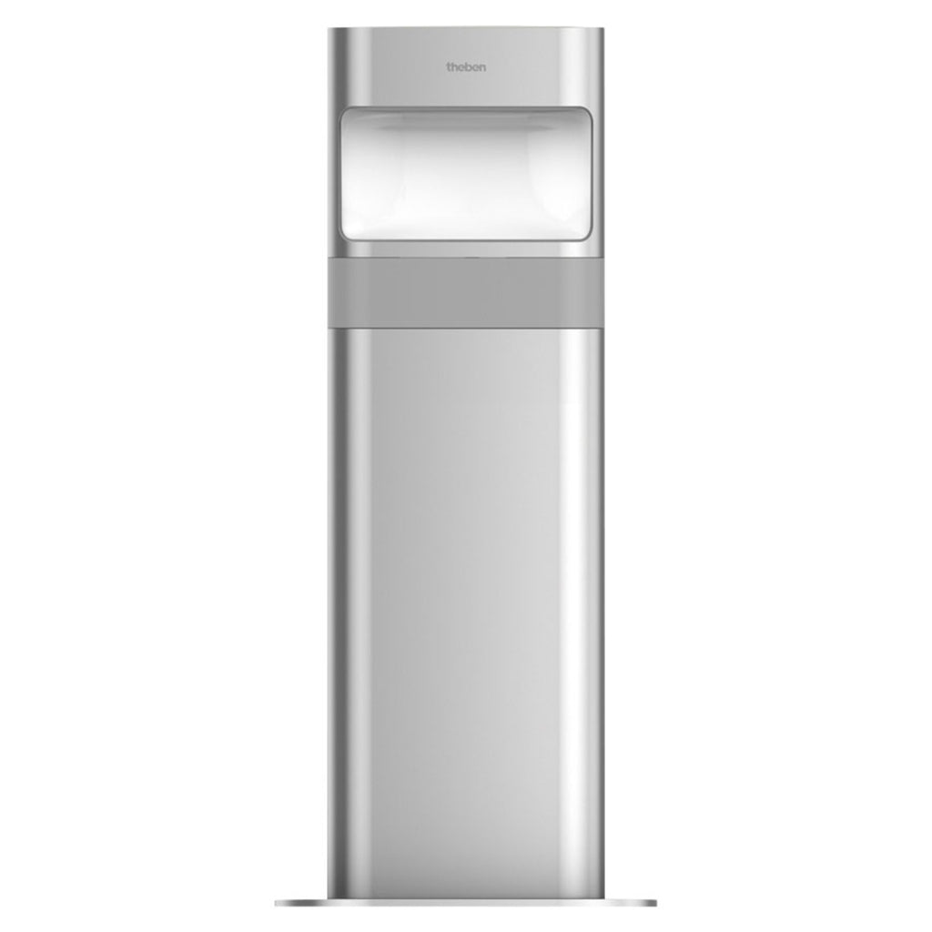 LED stolpelampe theLeda D BL AL aluminium forfra