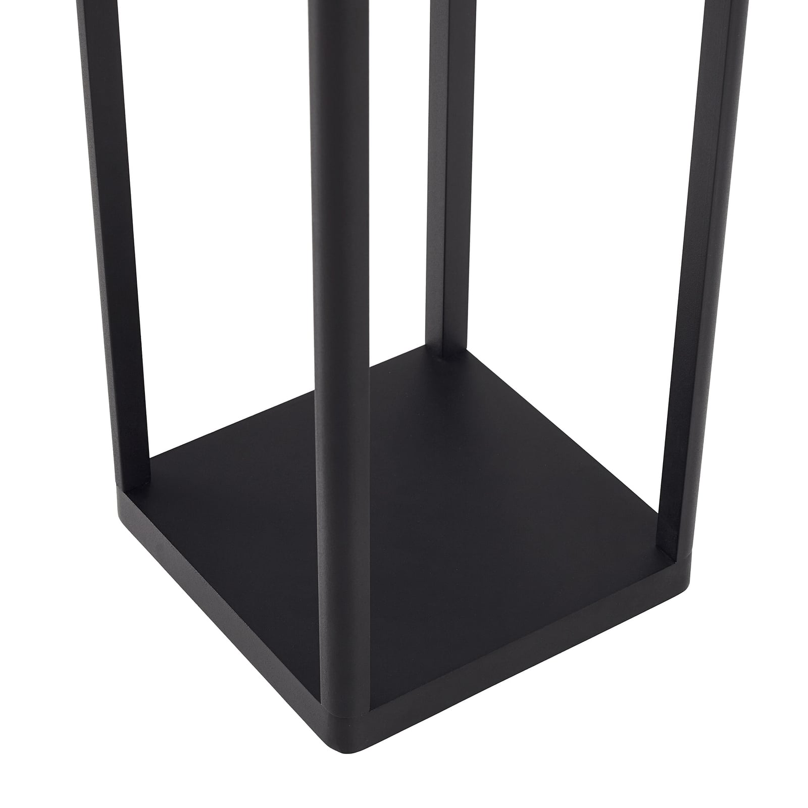 LED stolpelampe Thorvid svart aluminium 50 cm med synlig IP65-merking