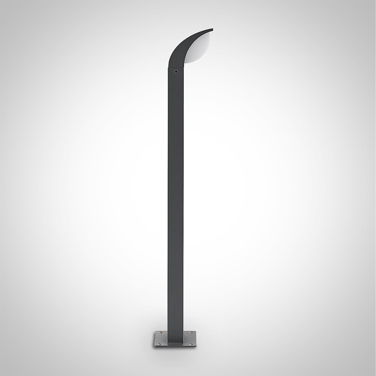 LED stolpelampe Tinna antrasitt 60 cm IP65 detalj av lampefot