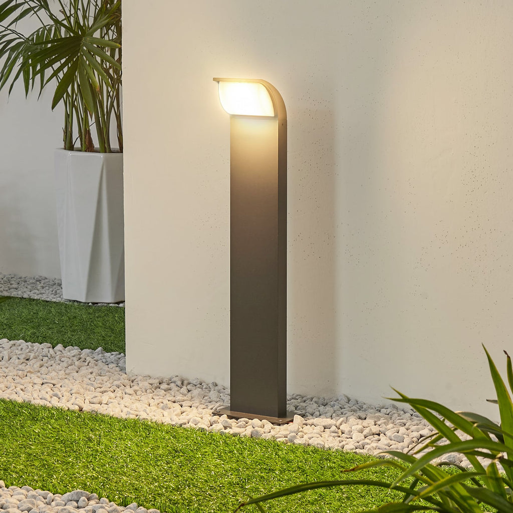 LED stolpelampe Tinna antrasitt 60 cm IP65 forside