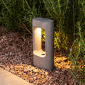 LED stolpelampe Totem betong grå 28,5 cm IP55 forfra