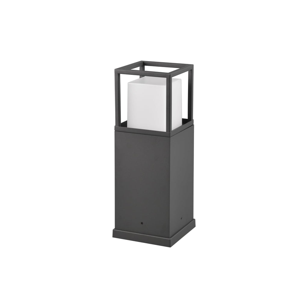 Detalj av LED stolpelampe Witham antrasitt 40 cm CCT IP54