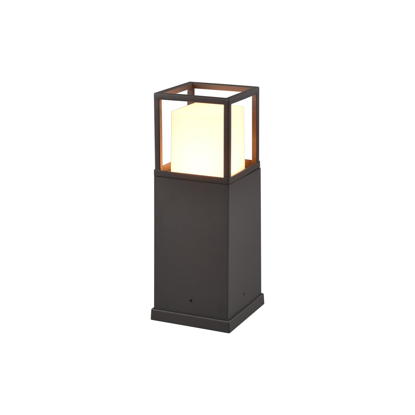 LED stolpelampe Witham antrasitt 40 cm CCT IP54 forfra