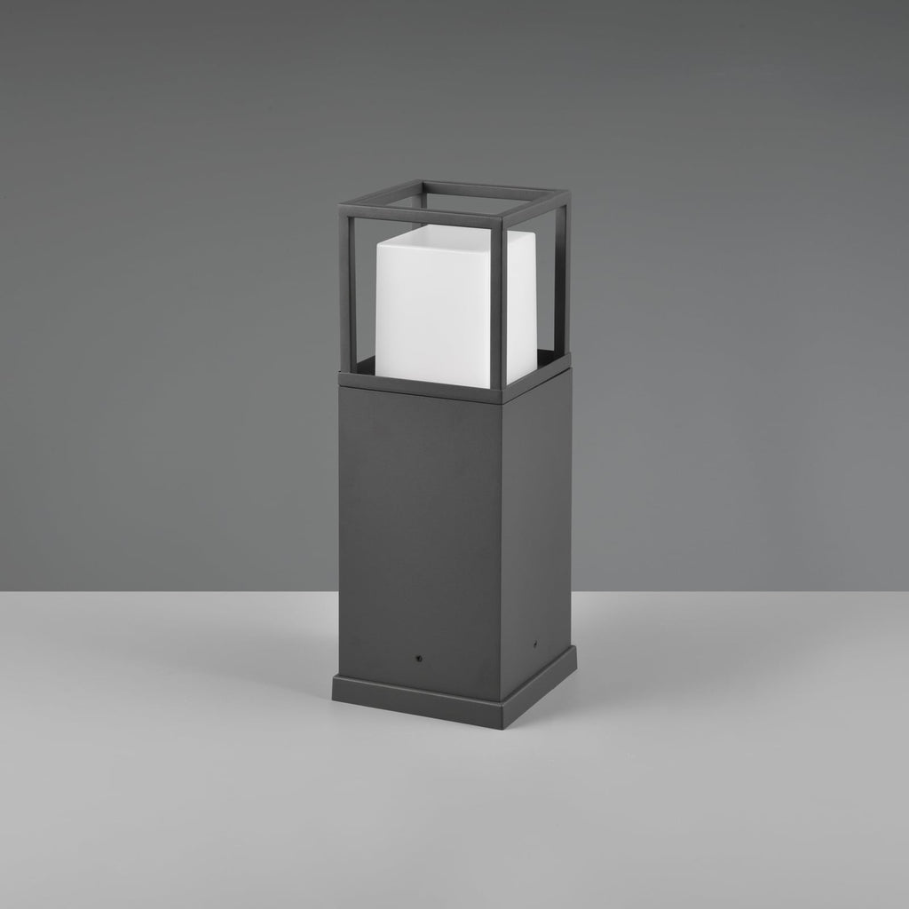 Sidebilde av LED stolpelampe Witham antrasitt 40 cm CCT IP54