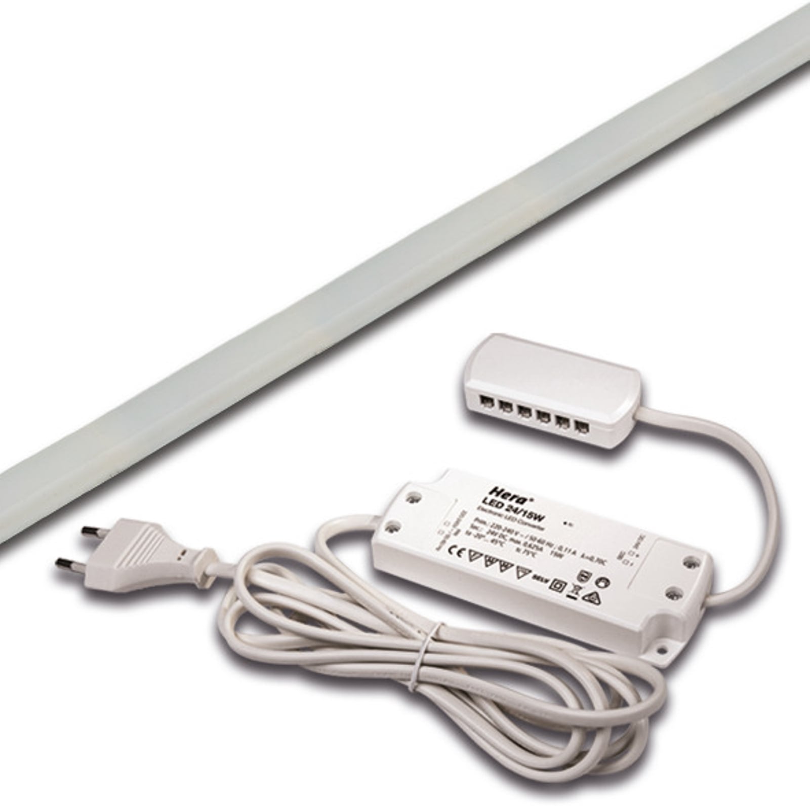 LED-stripe Basic-Tape F dimbar IP54 2700K 100 cm 9W Hera forfra