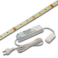 LED-stripe Basic-Tape S dimbar IP54 500 cm 40W 3000K forfra