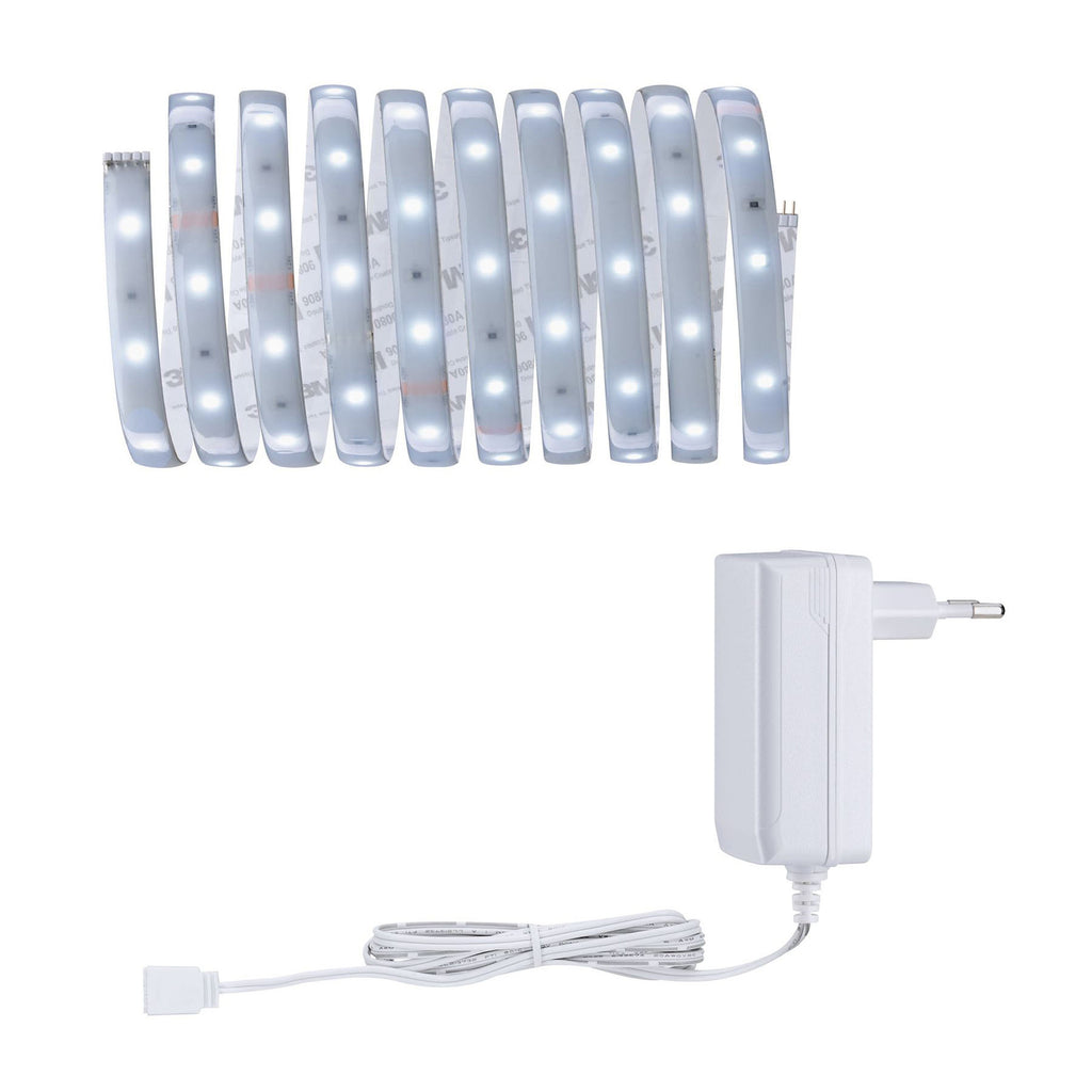 LED-stripe basissett IP44 dagslys 3 m 12W dimbar - Paulmann nærbilde av kabel