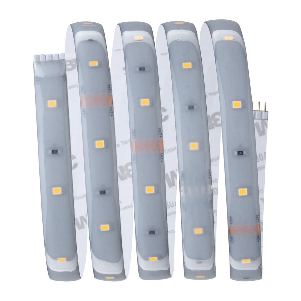 Montert LED-stripe basissett IP44 varmhvit 1,5m 6W dimbar Paulmann
