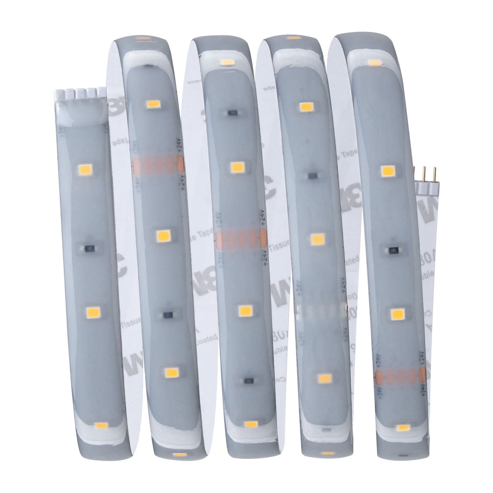 Montert LED-stripe basissett IP44 varmhvit 1,5m 6W dimbar Paulmann