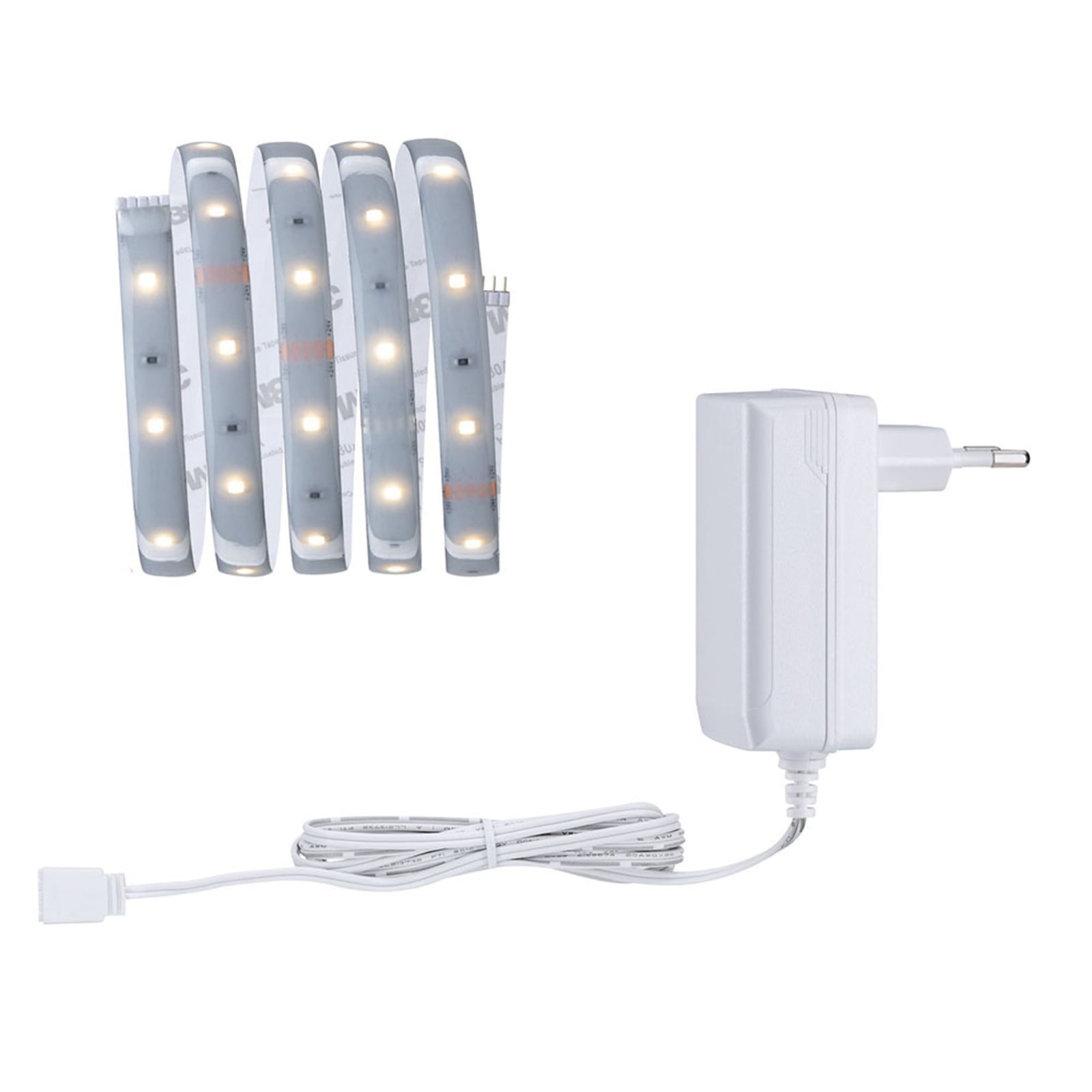 Nærbilde av LED-stripe basissett IP44 varmhvit 1,5m 6W dimbar Paulmann
