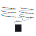 LED-stripe batteridrevet RGB fargeskiftende 2x80 cm Paulmann forfra
