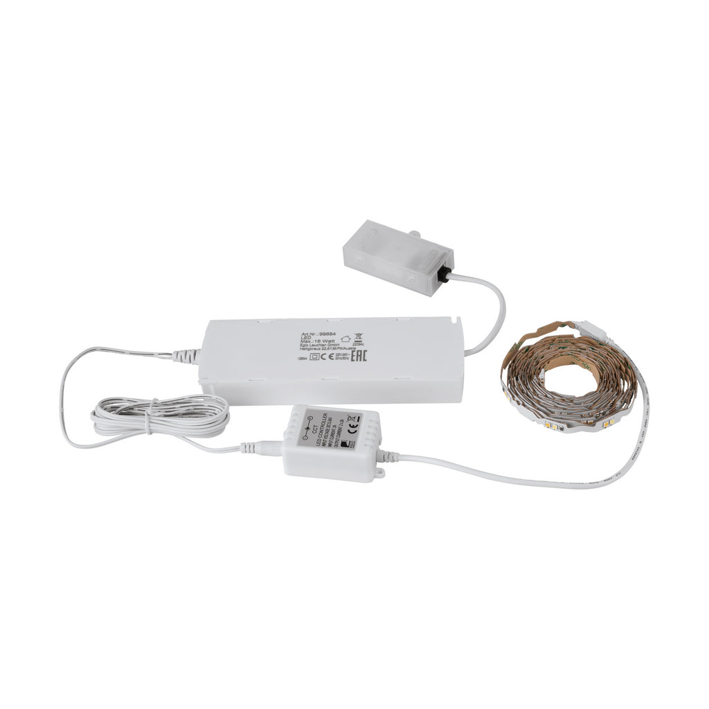 LED-stripe CCT dimbar starter-sett 3m Zigbee Bluetooth - EGLO connect fjernkontroll