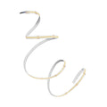 LED-stripe COB IP44 varmhvit 505 cm 24W med bryter forfra