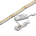 LED-stripe Dynamic-Tape S dimbar IP54 CCT 2700-5000K 500 cm forfra