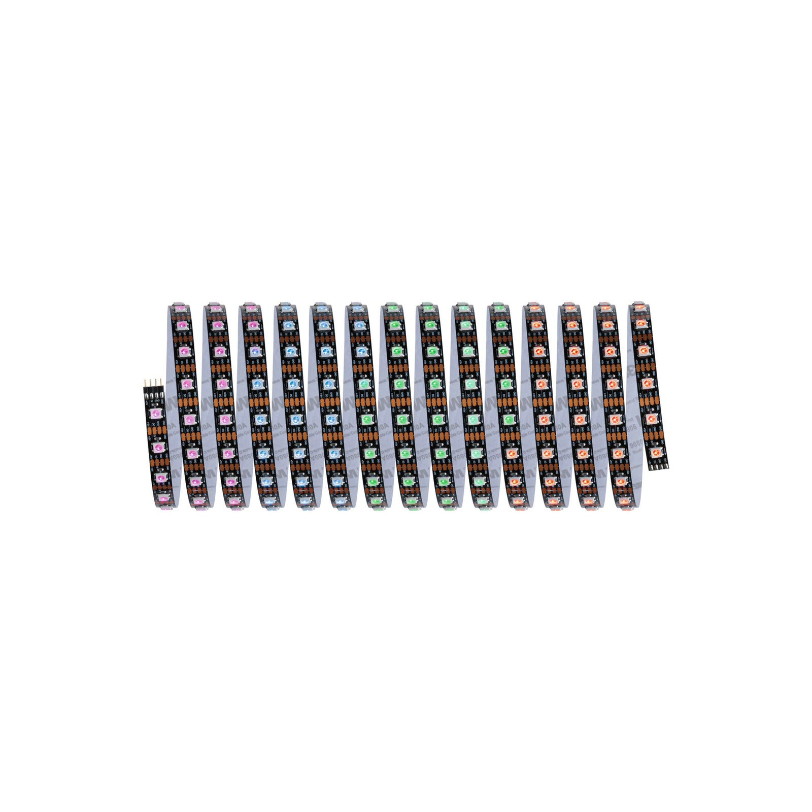 LED-stripe EntertainLED RGB sett 5m dimbar med fjernkontroll - Paulmann bakside