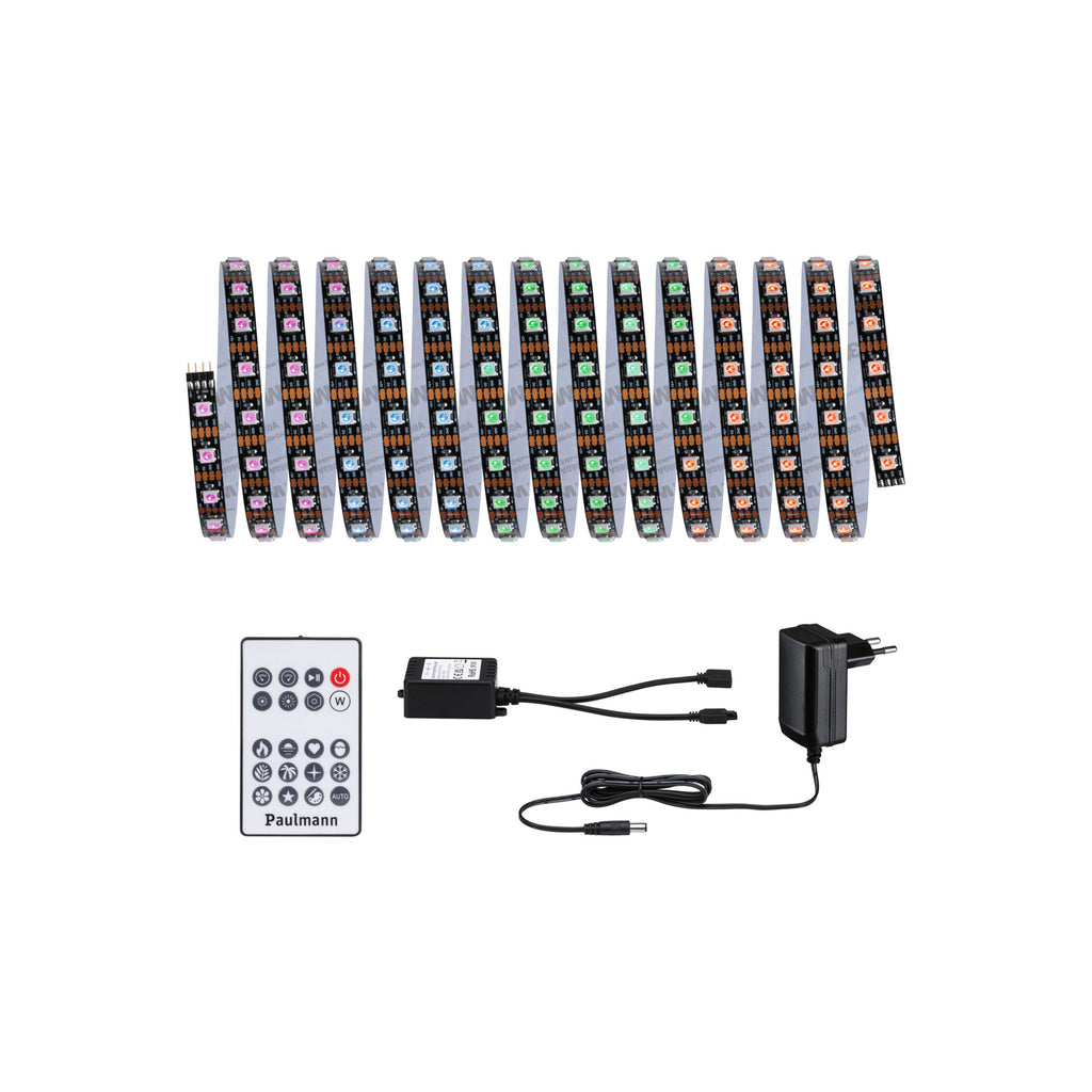 Detalj av LED-stripe EntertainLED RGB sett 5m dimbar med fjernkontroll - Paulmann