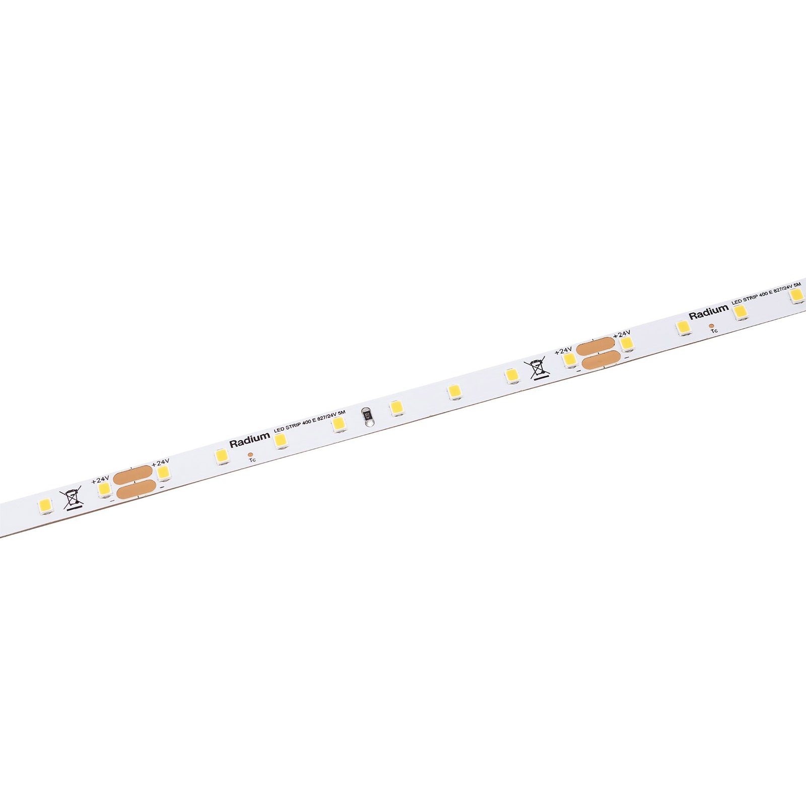 Bakside av LED-stripe Essence 1000 dimbar 5 m 40W 3000K varmhvit med selvklebende tape