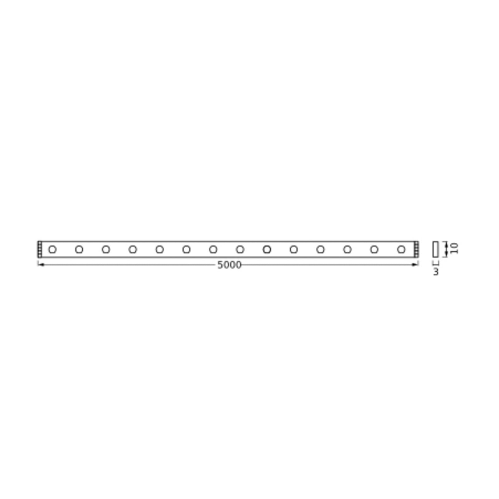 Detalj av LED-stripe Flex Magic RGB WiFi dimbar 500 cm med fjernkontroll