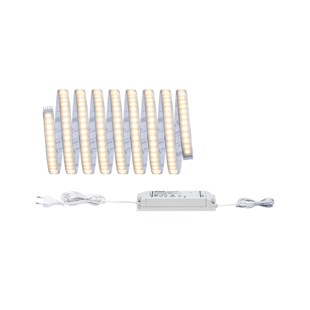 LED-stripe MaxLED 1000 basissett IP44 dimbar 3m varmhvit forfra