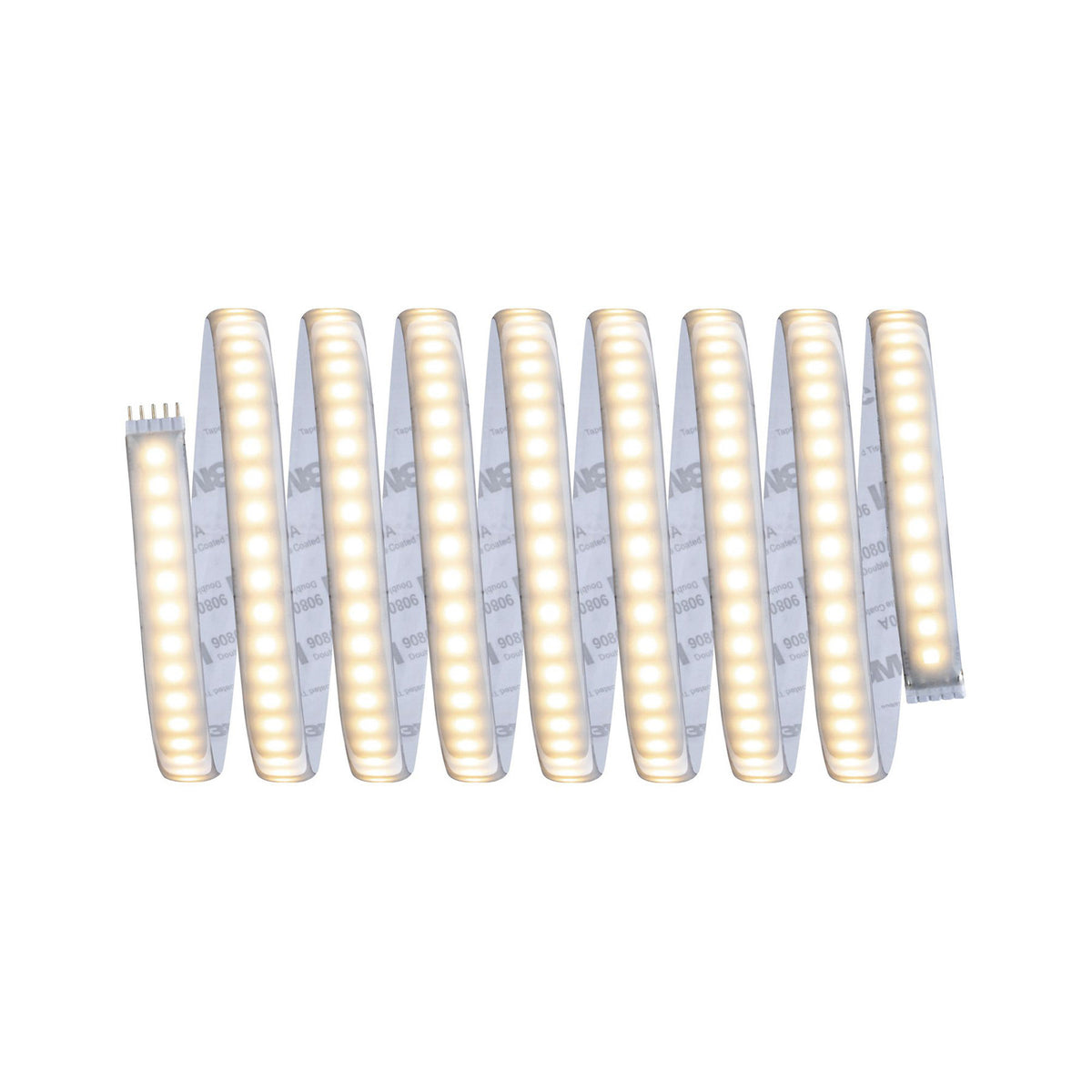 LED-stripe MaxLED 1000 basissett IP44 dimbar 3m varmhvit detalj