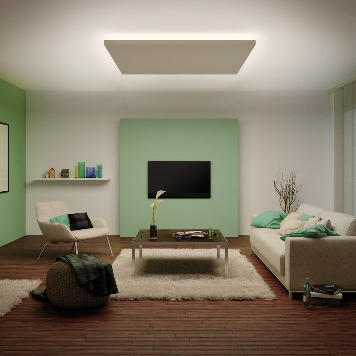 LED-stripe MaxLED 1000 basissett IP44 dimbar 3m varmhvit nærbilde