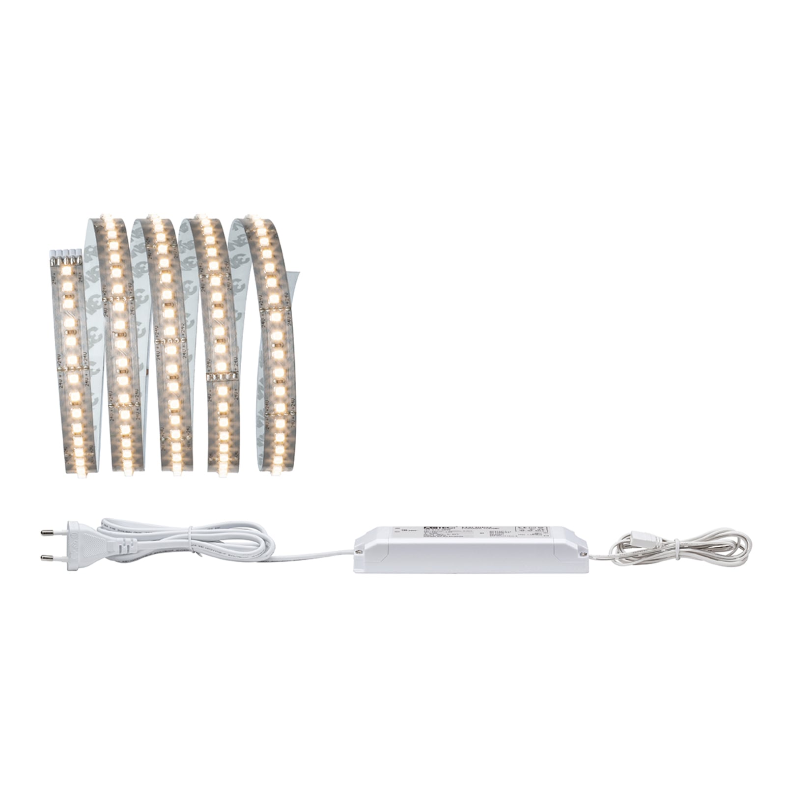 LED-stripe MaxLED 1000 basissett varmhvit 1,5m Paulmann detalj