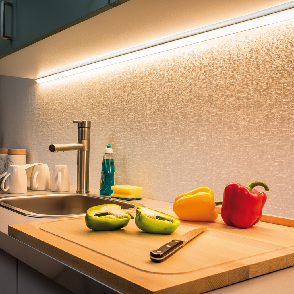 LED-stripe MaxLED 1000 basissett varmhvit 1,5m Paulmann montert