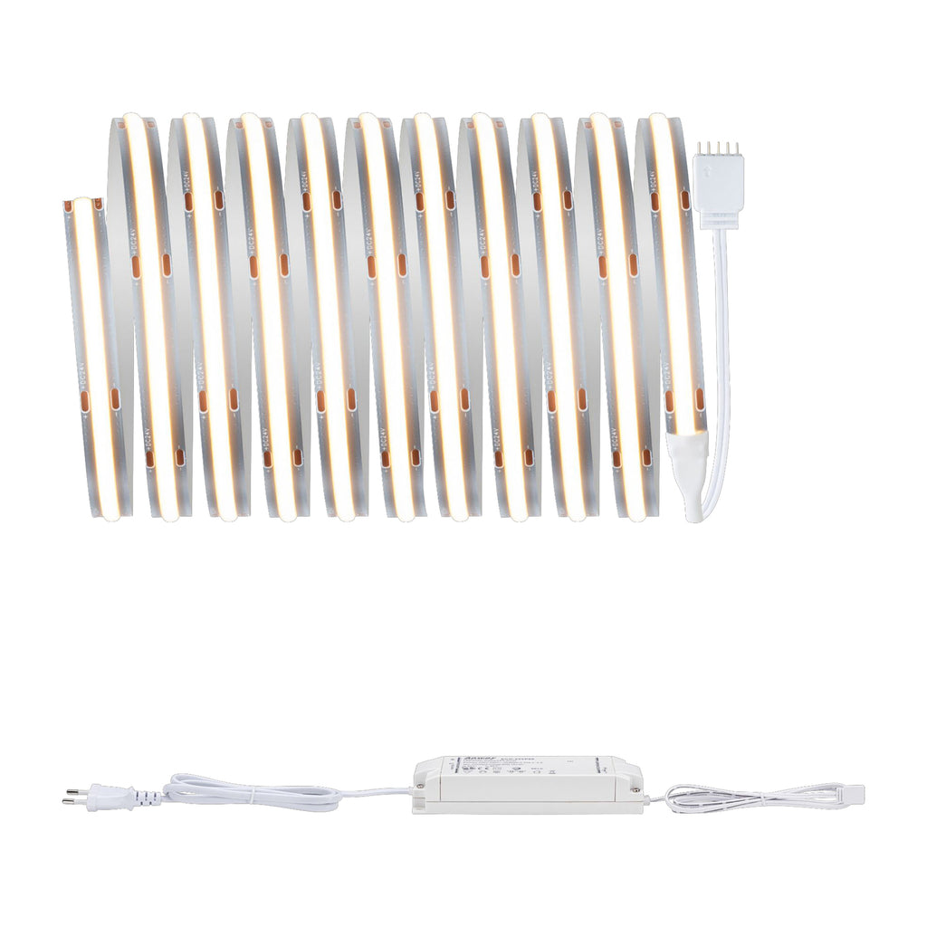 LED-stripe MaxLED 1000 COB basissett detalj av selvklebende bakside