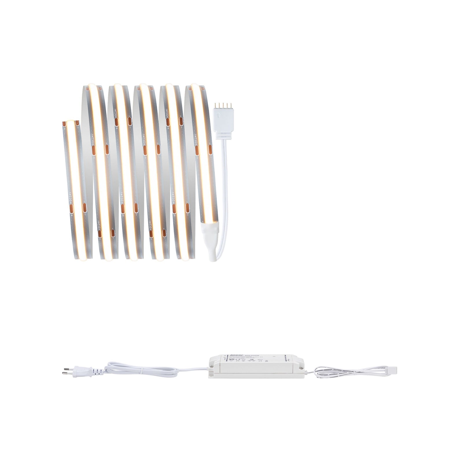 LED-stripe MaxLED 1000 COB basissett dimbar forfra