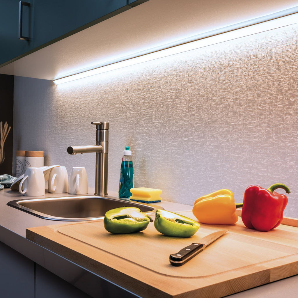 LED-stripe MaxLED 1000 IP44 1 m dagslys 12W dimbar bakside