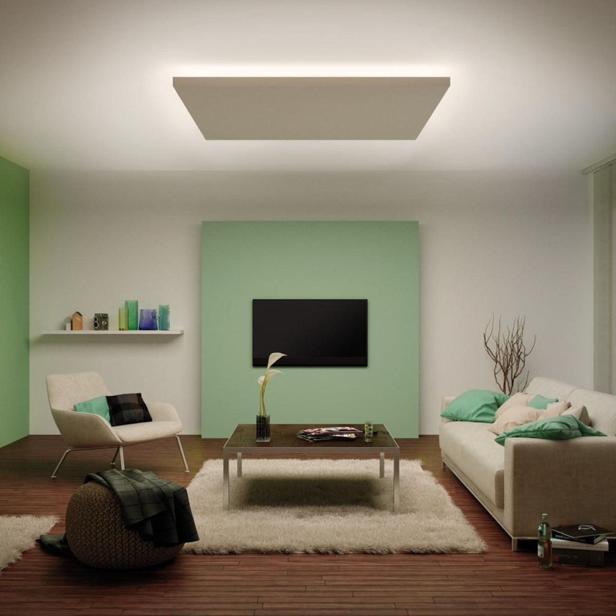 Nærbilde av LED-stripe MaxLED 1000 IP44 1 m varmhvit 12W dimbar