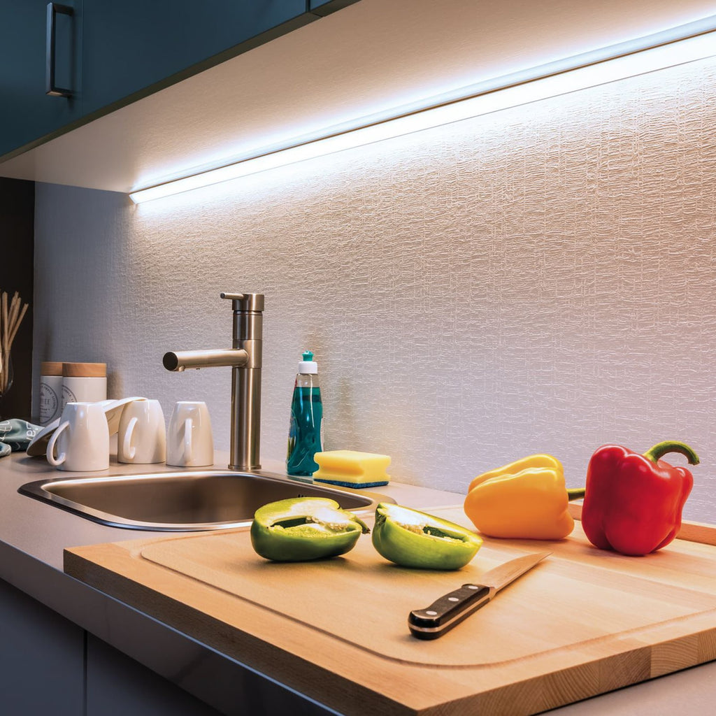 LED-stripe MaxLED 1000 utvidelse 6500K 1m 11,5W Paulmann bakside