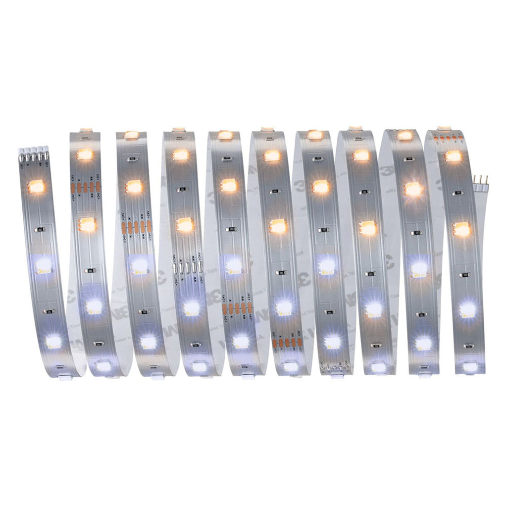 LED-stripe MaxLED 250 basissett 3m dimbar med fjernkontroll detalj av LED-lys