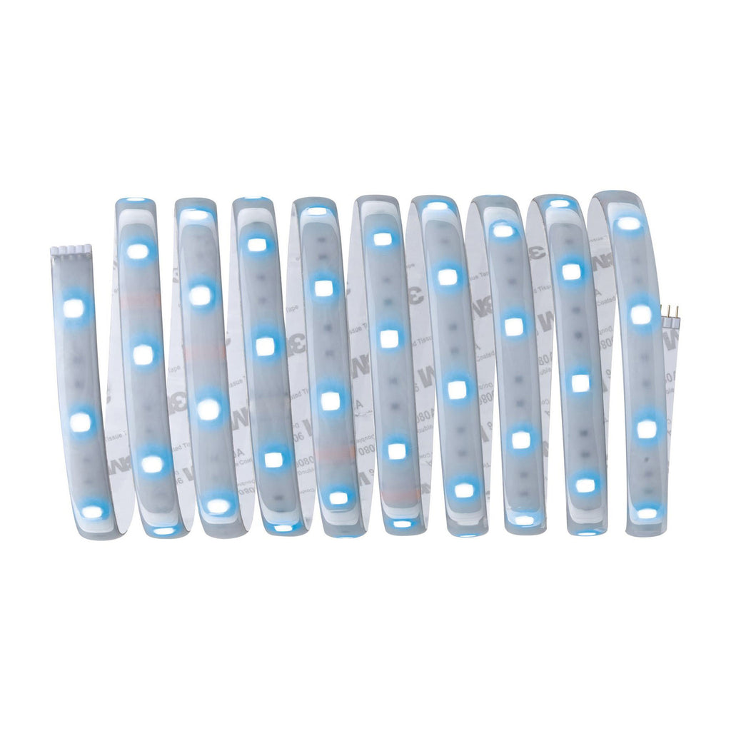 LED-stripe MaxLED 250 basissett 3 m RGBW dimbar IP44 montert på vegg