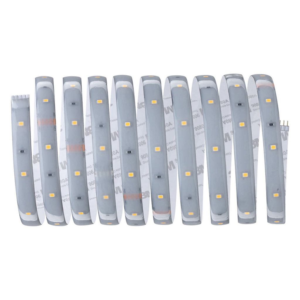 Nærbilde av LED-stripe MaxLED 250 basissett 3 m varmhvit dimbar IP44 lys