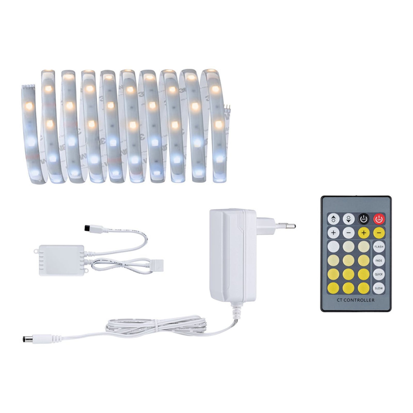 LED-stripe MaxLED 250 basissett CCT dimbar 3m IP44 Paulmann nærbilde