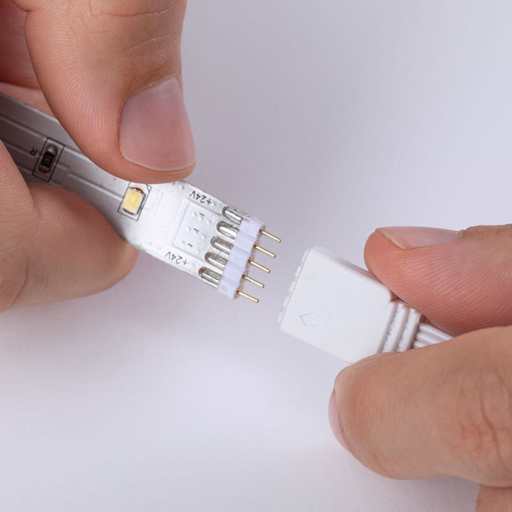 LED-stripe MaxLED 250 basissett CCT dimbar 3m IP44 Paulmann kabel og strømforsyning