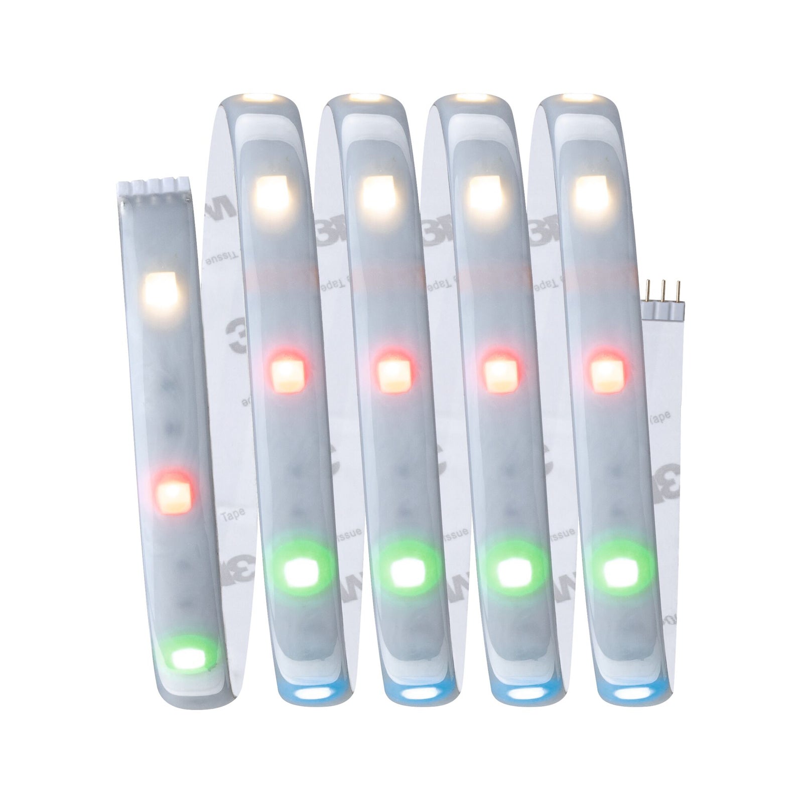 LED-stripe MaxLED 250 basissett RGBW ZigBee dimbar 150 cm bakside