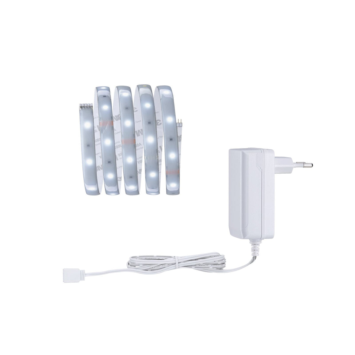 LED-stripe MaxLED 250 basissett silber forfra