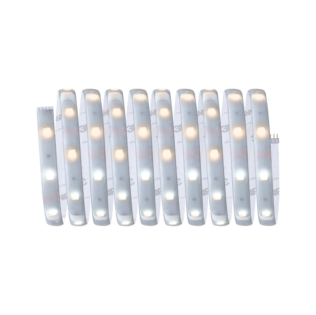 LED-stripe MaxLED 250 CCT dimbar ZigBee IP44 bakside med tilkoblinger