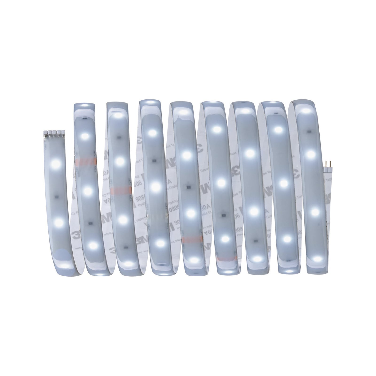 LED-stripe MaxLED 250 dimbar kaldhvit IP44 250 cm forfra
