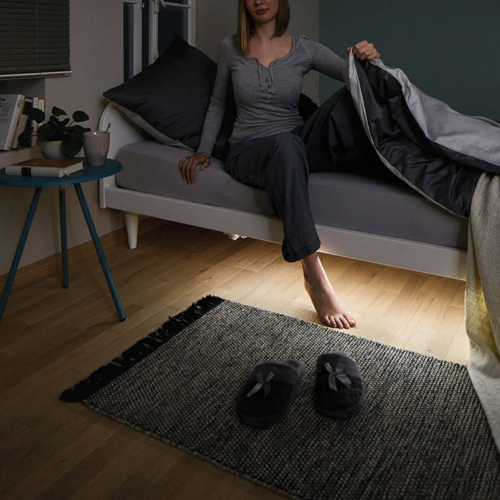 LED-stripe MaxLED 250 med bevegelsessensor visning av strømkontakt
