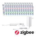 LED-stripe MaxLED 250 RGBW dimbar ZigBee IP44 5m 22W forfra