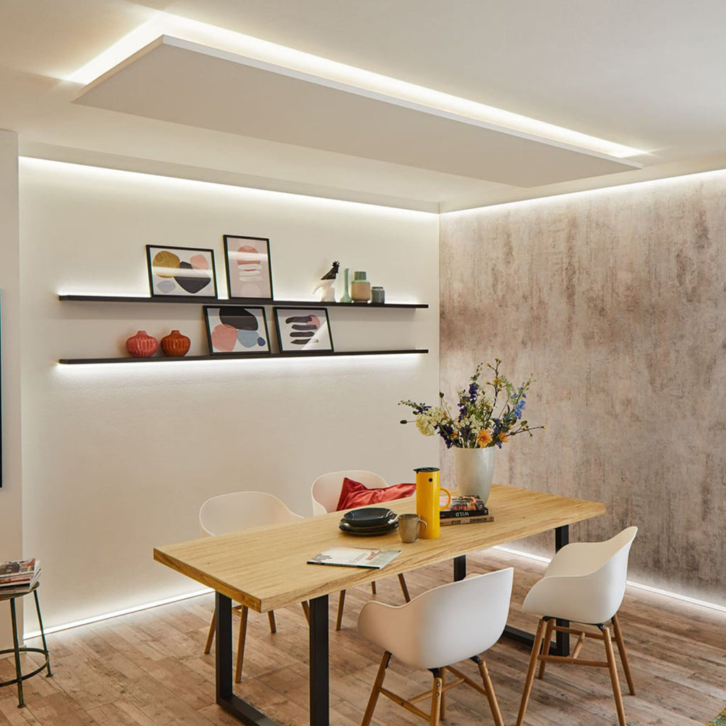 LED-stripe MaxLED 250 RGBW utvidelse 500 cm montert